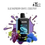 Ager SQ 20K Puffs Blue Raspberry Grape