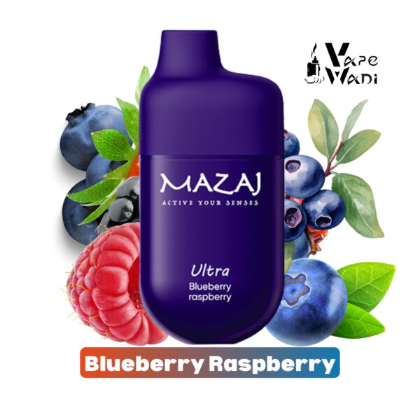 Mazaj ultra 7000 Puff Blueberry Raspberry-Disposable Vape