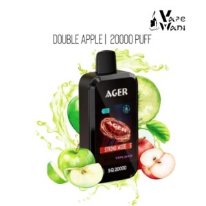 Ager SQ 20000 Puffs Double Apple | Disposable Vape