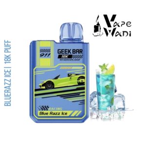 Geek Bar 18000 Puff Blue Razz Ice Disposable Vape