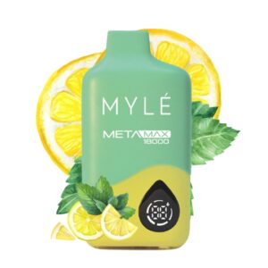 Myle Meta Max 18000 Puff Lemon Mint-Disposable Vape