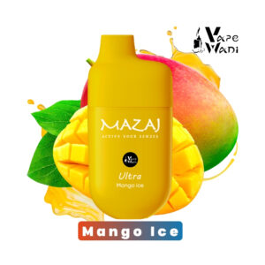 Mazaj ultra 7000 Puff Mango ice Disposable Vape