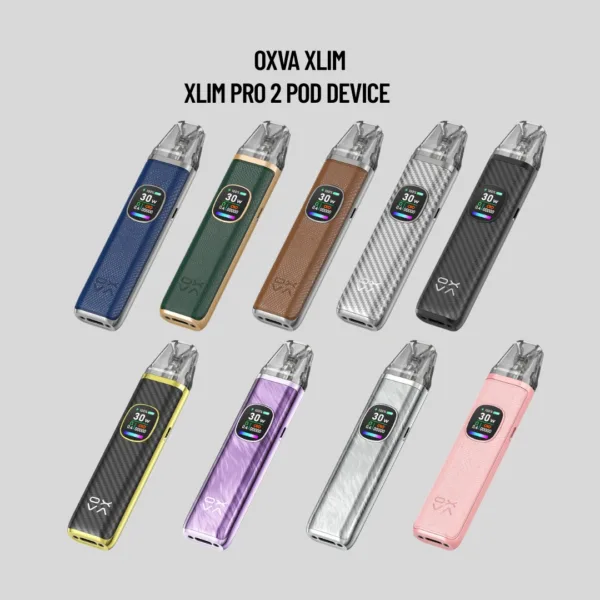 OXVA Xlim Pro 2 Pod Kit - 1300mAh Battery & Adjustable Airflow | Riyadh Vape Shop