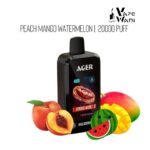 Ager SQ 20k Puffs Peach Mango Watermelon Disposable Vape