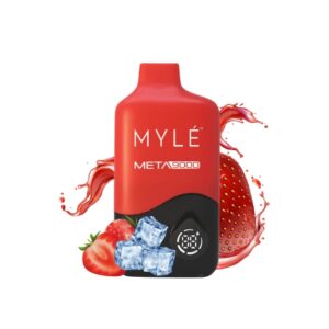 Myle Meta 9000 Puff Strawberry ice-Disposable Vape