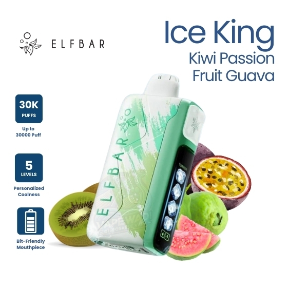 Elf Bar ice king 30000 Kiwi Passion Fruit Guava
