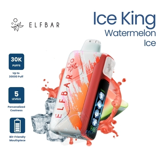 Elf Bar ice king 30000 Watermelon ice Disposable Vape
