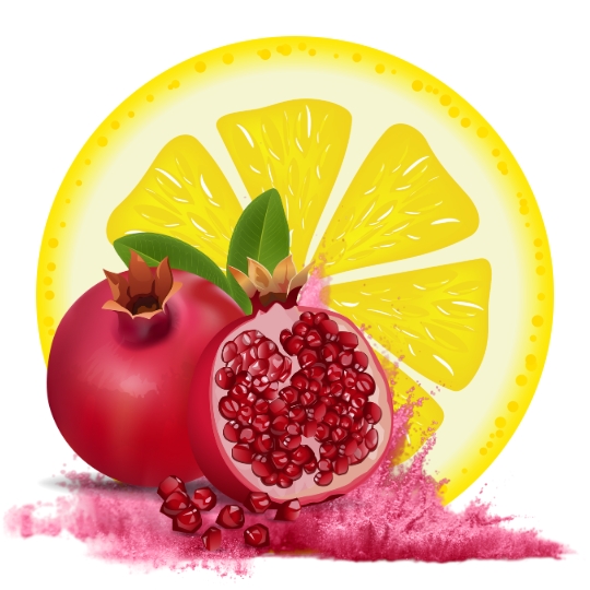 Lemon Pomegranate Flavour Disposable Vape