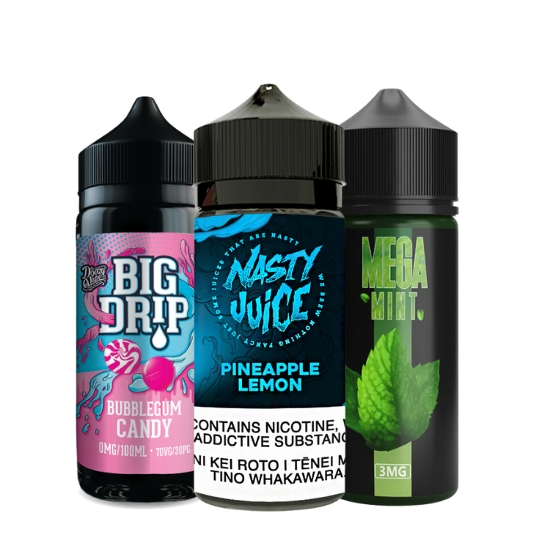 Free Based e-liquids for pod vapes - Riyadh's top flavors collection