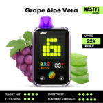 Nasty Bar D22Ki Grape Aloe Vera Disposable Vape – 22000 Puffs