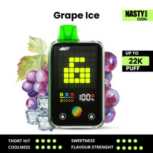 Nasty Bar D22Ki Grape ice Disposable Vape – 22000 Puffs