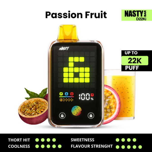 Nasty Bar D22Ki Passion Fruit Disposable Vape