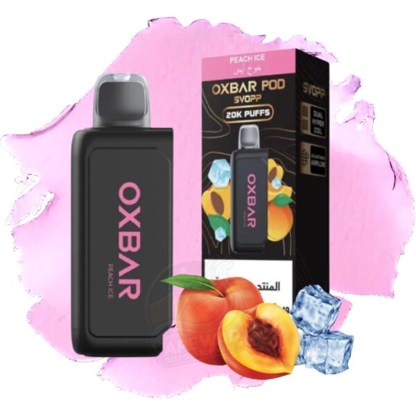 OXBAR Peach Ice 20000 Puff Disposable Vape