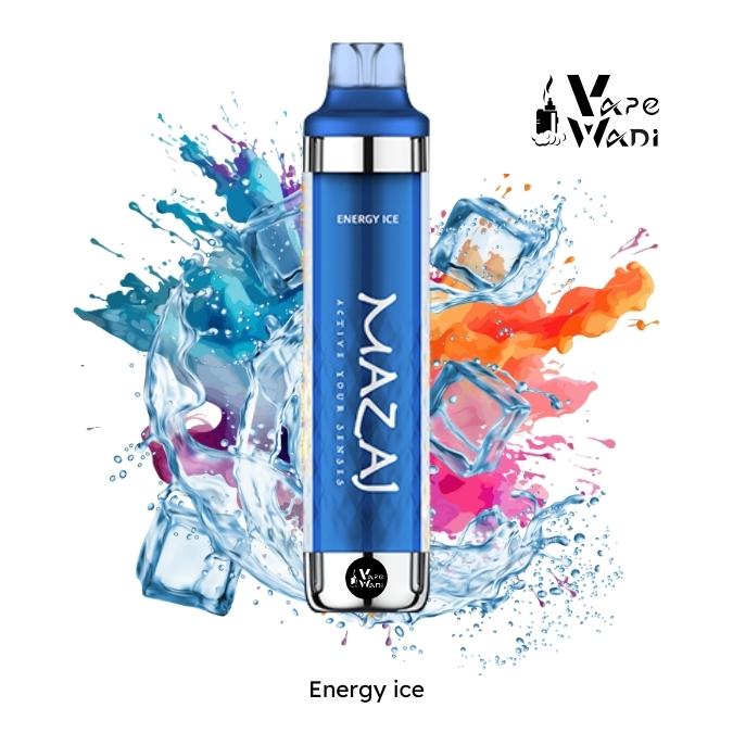 Mazaj Black 8000 Puff Energy ice