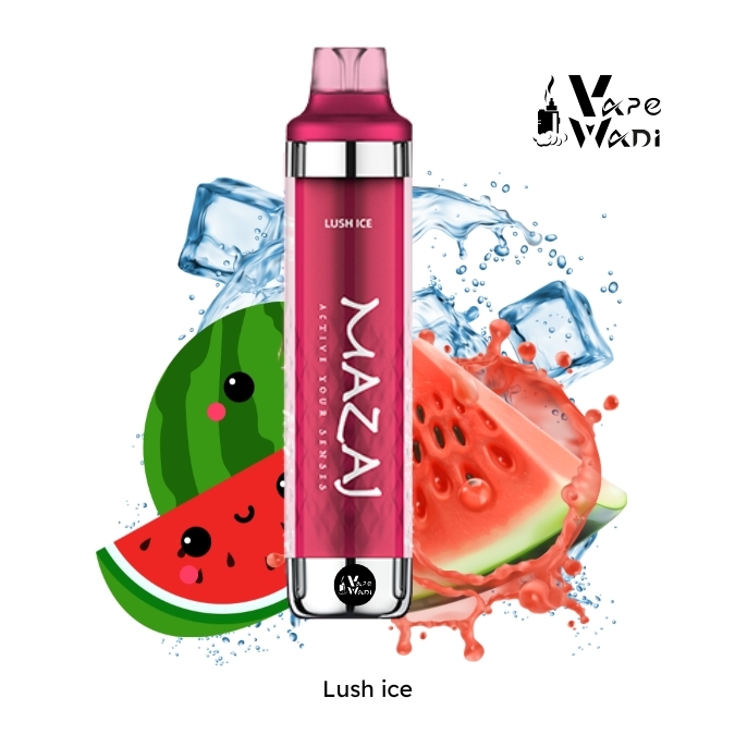 Mazaj Black 8000 Puff Lush ice