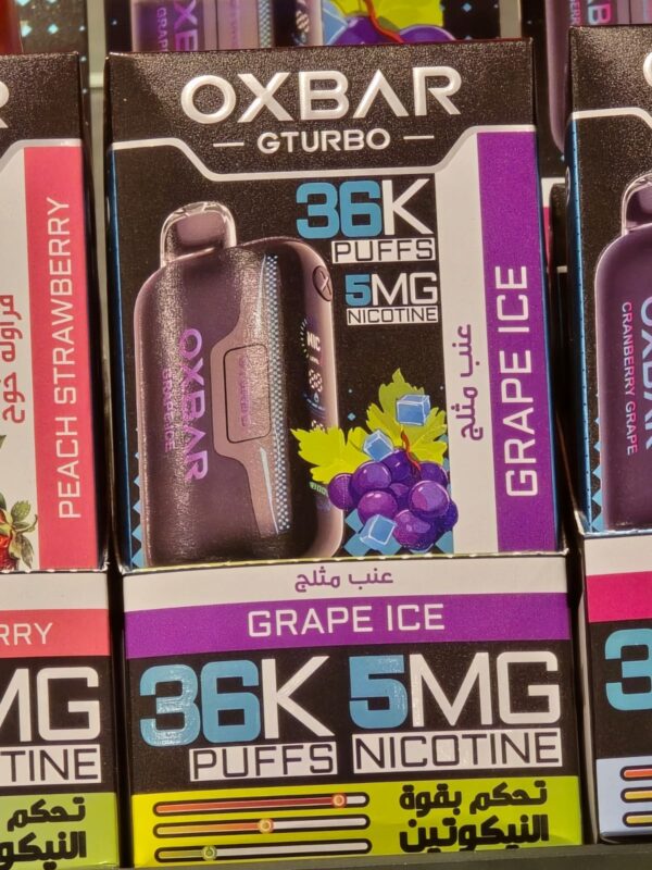 OXBAR G-Turbo 36k Puff Grape Ice