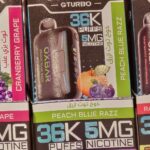 OXBAR G-Turbo 36k Puff Peach Blue Razz
