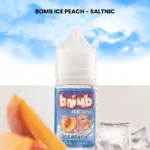 BOMB ICE PEACH SALTNIC 30ml (30mg/50mg) in Riyadh