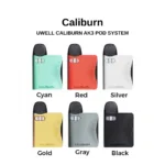 Uwell Caliburn AK3 Pod Kit - Compact Design w/ LED Indicator | Riyadh