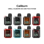 Uwell Caliburn GK3 Pod Kit - Dual Coil Design & OLED Screen | Riyadh