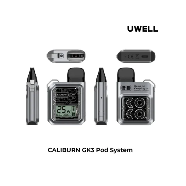 GK3 Pod Disassembly Showing Dual Mesh Coils