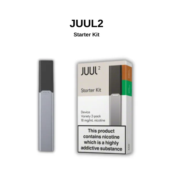 JUUL2 Starter Kit - Sleek Vape with USB Charger & LED | Riyadh