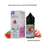 MAZAJ Watermelon Candy Salt Nicotine 30ml (20/30/50mg) - Sweet Candy Melon E-Liquid | Riyadh Delivery