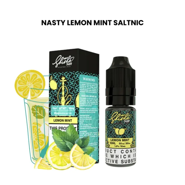 Nasty Lemon Mint Saltnic 30ml
