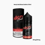 Nasty Red Blood Saltnic E-Liquid 30ml (35/50mg) - Strawberry Guava Flavor - Riyadh Delivery