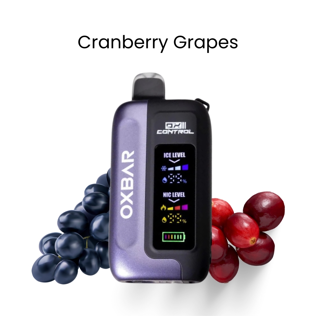 Oxbar 30000 Puffs Cranberry Grapes Riyadh