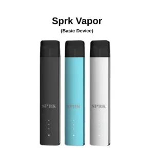 SPRK Vapor Basic Device - Sleek Pod Vape with Type-C | Riyadh