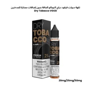 VGOD Dry Tobacco Saltnic 30ml Bottle