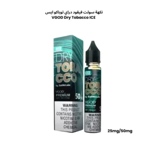 VGOD Dry Tobacco ICE Saltnic 30ml Bottle