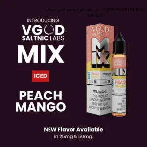 Vgod saltnic lab mix iced peach mango 30ml