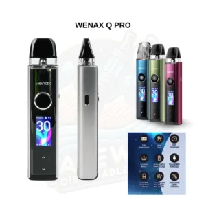 Wenax Q Pro Pod Kit - 0.96" Smart Touchscreen & Haptic Feedback | Riyadh