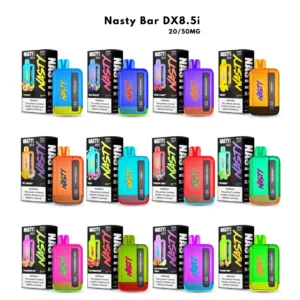 Nasty Bar DX8.5i Disposable Vape – 16 Flavors – Best Seller in Riyadh
