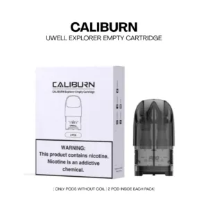 Uwell Caliburn Explorer Empty Cartridge - Refillable Pod for Riyadh Vapers