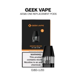 GeekVape Aegis One Replacement Pods - 2mL Empty Pods for Riyadh Vapers