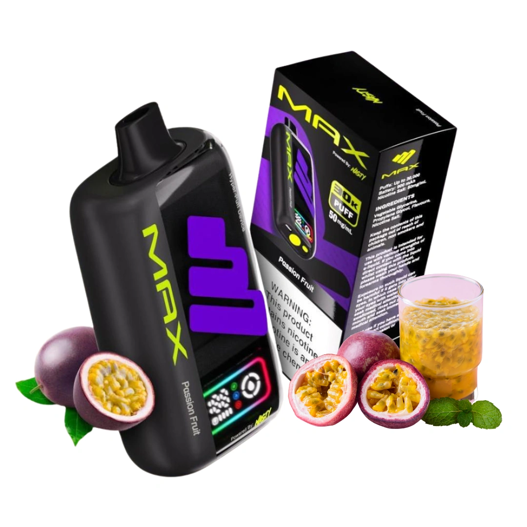 Nasty Max Passion Fruit - Tropical Riyadh Flavor