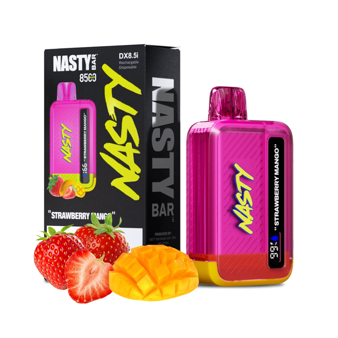 Nasty Bar Strawberry Mango – Tropical Sweet Blend"