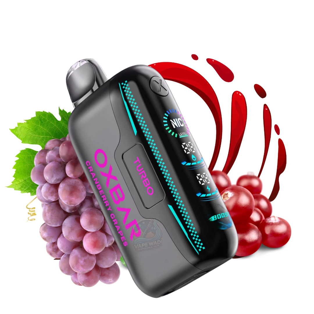Oxbar Cranberry Grapes Disposable Vape - 36000 Puffs | Fruity & Bold Flavor