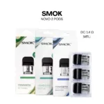 SMOK Novo 2 Replacement Pods - 2mL Empty Pods for Riyadh Vapers