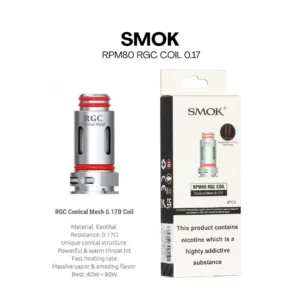 SMOK RPM80 RGC 0.17Ω Coil - Replacement Coils for Riyadh Vapers