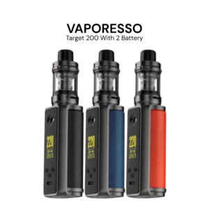 Vaporesso TARGET 200 Kit - Dual 18650 200W Box Mod | Riyadh Vape Shop
