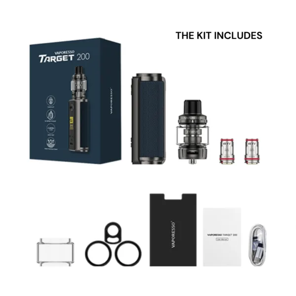 Vaporesso 200W Mod with GTi Coils - Available in KSA