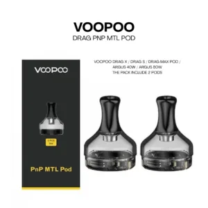 VOOPOO DRAG PNP-MTL Pod - 2mL Refillable Pod for Riyadh Vapers