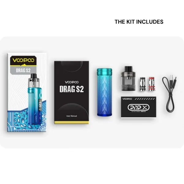 VOOPOO DRAG S2 60W Kit - 3000mAh Battery | KSA Vape Shop