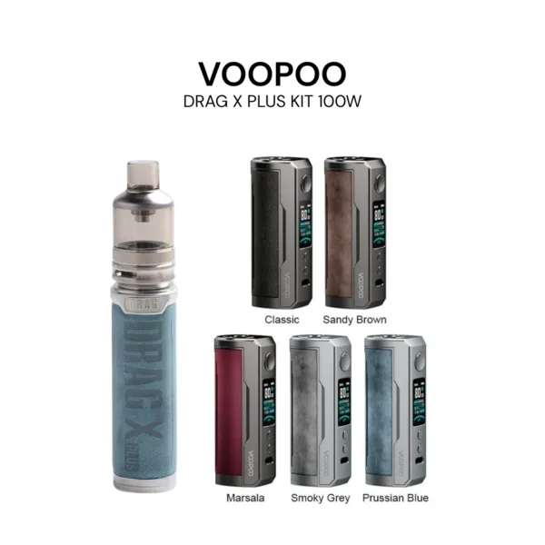 VOOPOO DRAG X PLUS 100W Kit - Best Single Battery Mod in Riyadh