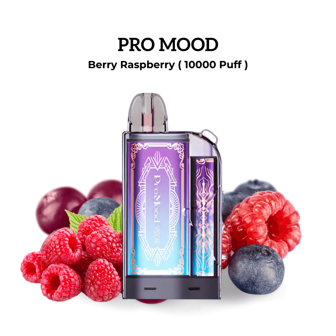 Pro Mood 10000 Puff Disposable Vape - Berry Raspberry Flavor