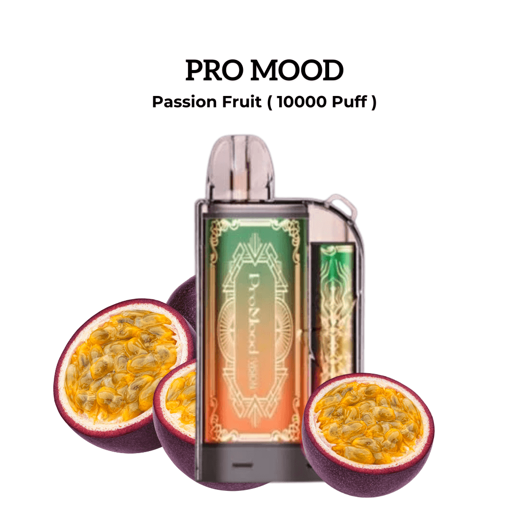 Pro Mood 10000 Puff Disposable Vape - Passion Fruit Flavor